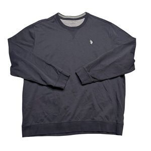 ✨🖤 U.S. Polo Assn. Classic Crewneck Sweatshirt Black 3XL 🖤✨